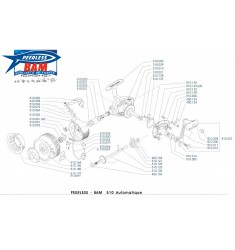 BAM 510 A Moulinet lancer Saumon