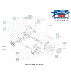 BAM 620M Moulinet Lancer Manuel