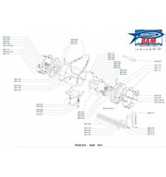 BAM 809 Moulinet Traine 