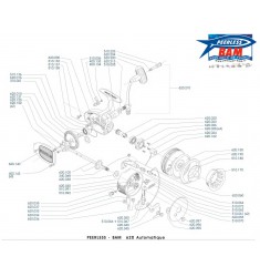 BAM 620 A Moulinet Lancer Automatique